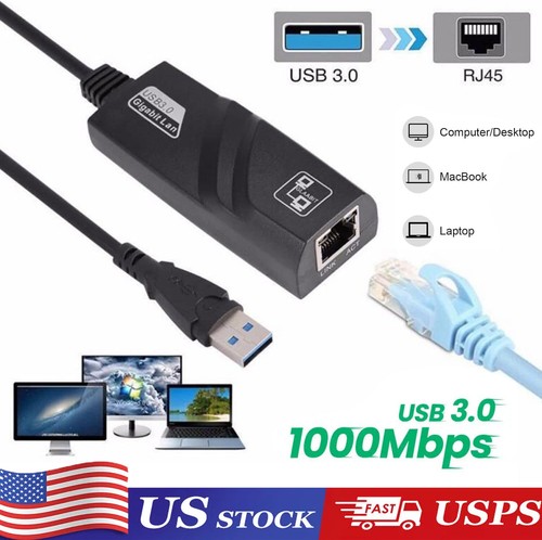 Usb gigabit ethernet - 3.0,